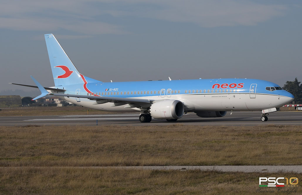 EI-RZC  B737-8  62872/7650  Neos  @ Aeroporto di Verona  01 2022 © Piti Spotter Club Verona