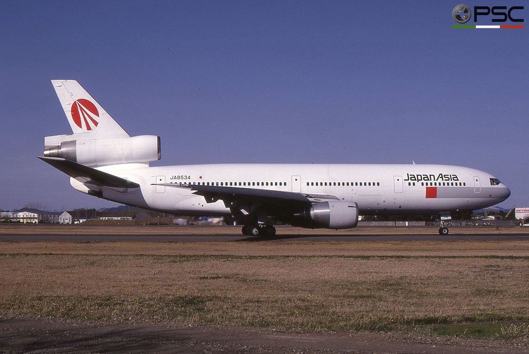 JA8534 DC-10-40 46913/206 Japan Asia Airways © 2018 courtesy of Marco Ceschi - Piti Spotter Club Verona