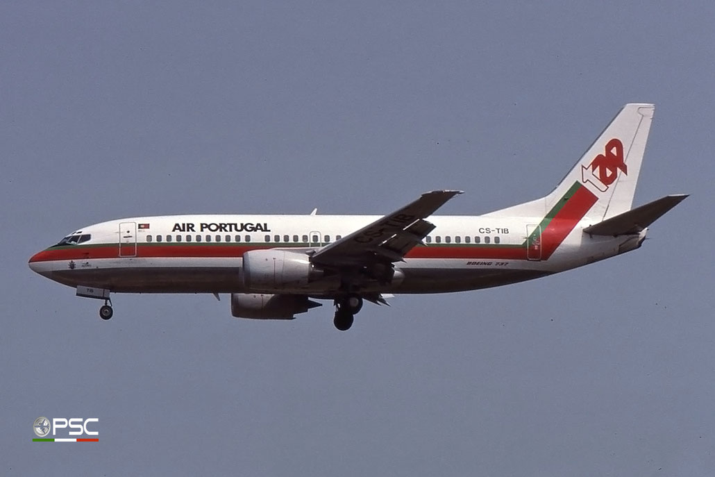 CS-TIB B737-382 24365/1695 TAP Air Portugal - Transportes Aéreos Portugueses © 2017 courtesy of Marco Ceschi - Piti Spotter Club Verona