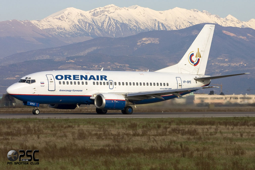 Boeing 737 - MSN 26445 - VP-BPE  @ Aeroporto di Verona © Piti Spotter Club Verona