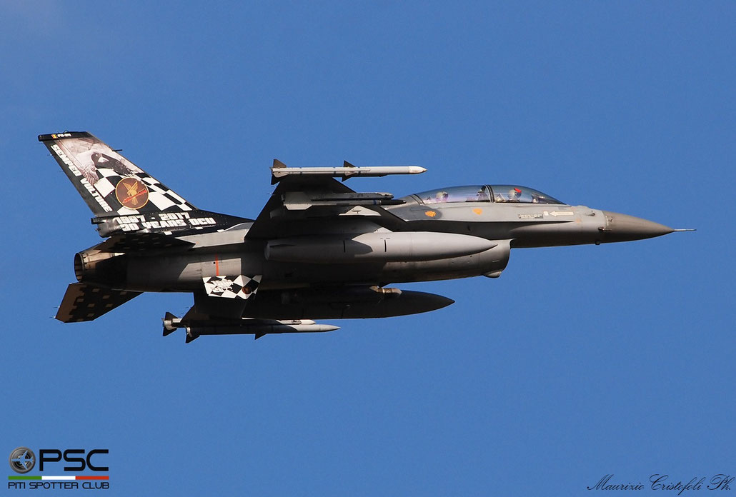 FB24   F-16BM  6J-24  10w © Piti Spotter Club Verona 
