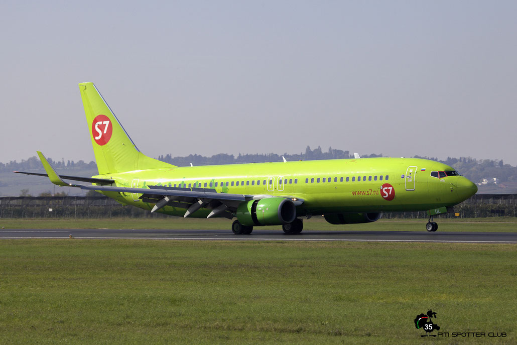 VP-BUL  B737-8LP  41707/4637  S7 Airlines  @ Aeroporto di Verona  11 2021 © Piti Spotter Club Verona