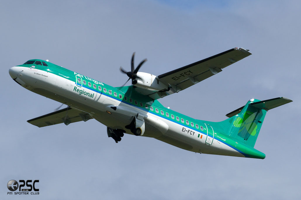 EI-FCY ATR72-212A 1139 Stobart Air opf Aer Lingus Regional @ Manchester Airport 13.05.2014 © Piti Spotter Club Verona