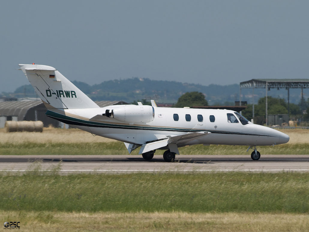 D-IRWR Ce525 525-0118 Peak Air @ Aeroporto di Verona © Piti Spotter Club Verona