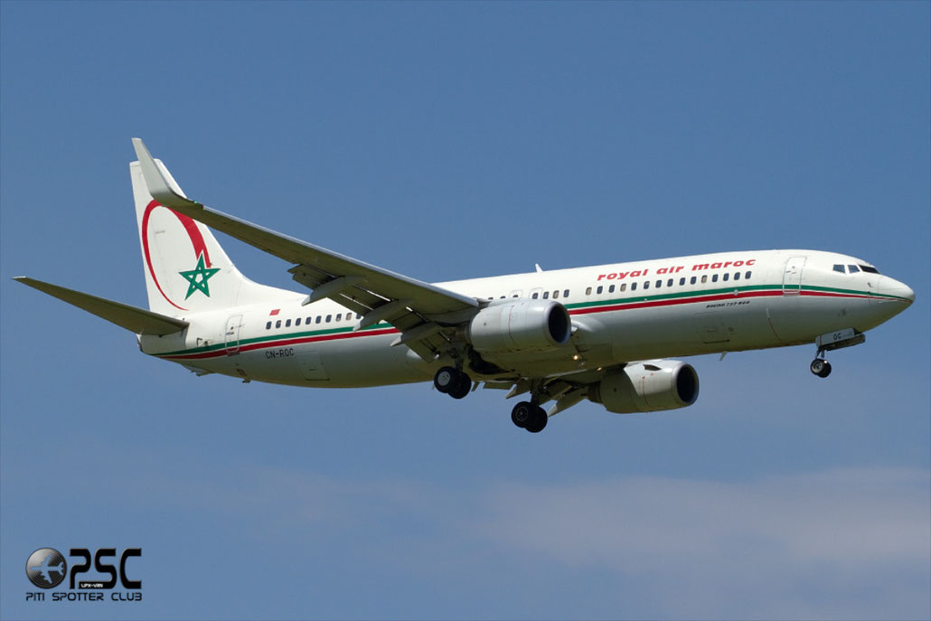CN-ROC B737-8B6 33061/1661 Royal Air Maroc