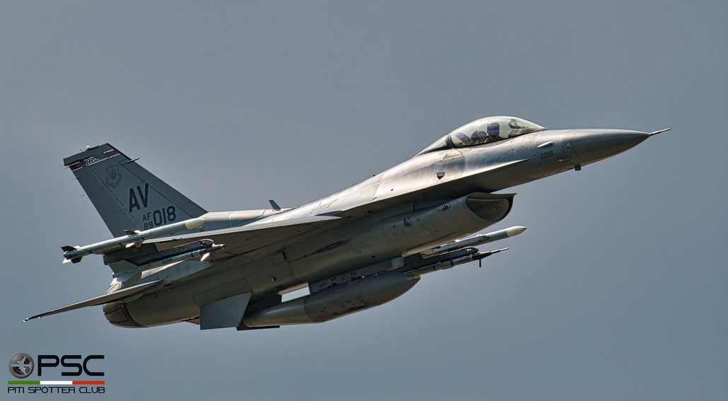 89-2108  HL  F-16CM-40-CF  1C-261  421th FS © Piti Spotter Club Verona 