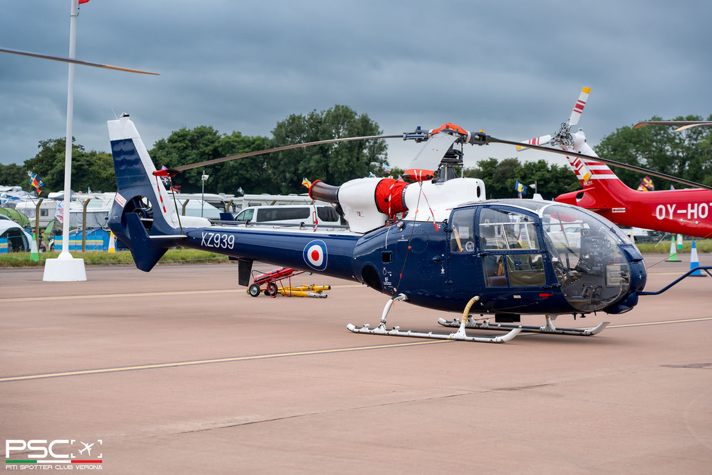 G-CLGO · Aerospatiale SA.341C Gazelle HT2 · Private  @ RIAT 2024 © Piti Spotter Club Verona