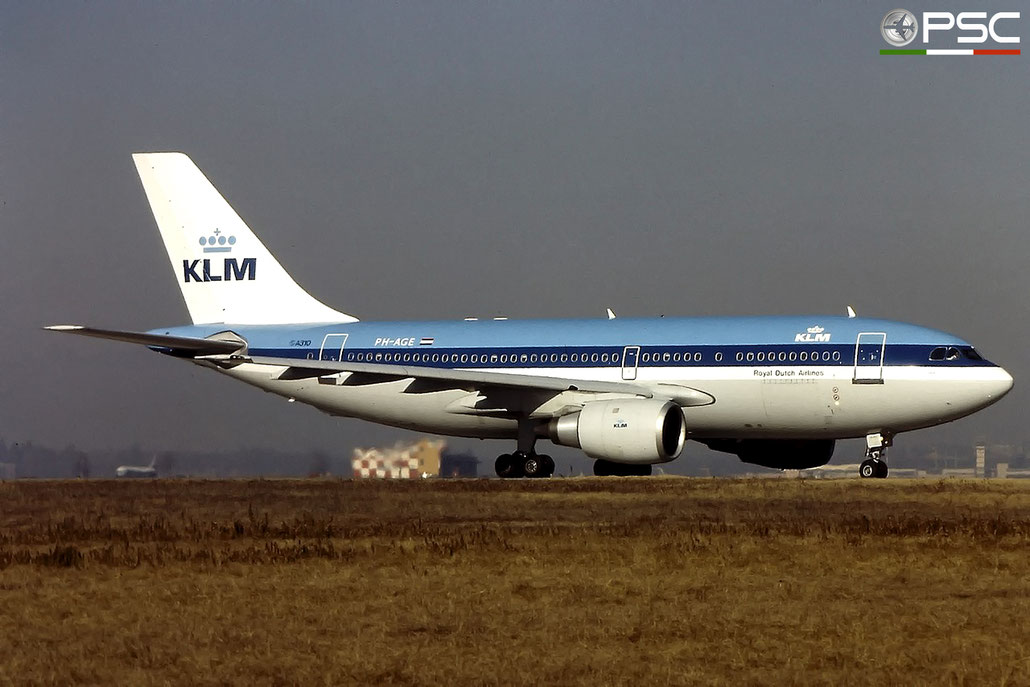 PH-AGE A310-203 283 KLM Royal Dutch Airlines © 2017 courtesy of Marco Ceschi - Piti Spotter Club Verona