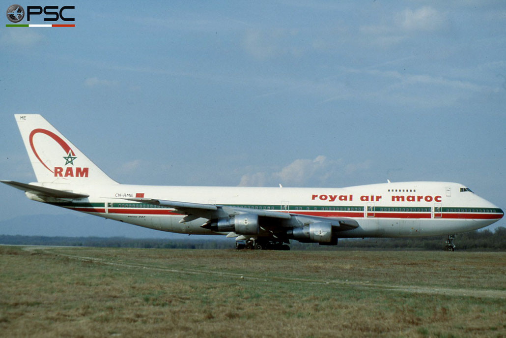 CN-RME B747-2B6B 21615/338 Royal Air Maroc © 2018 courtesy of Marco Ceschi - Piti Spotter Club Verona
