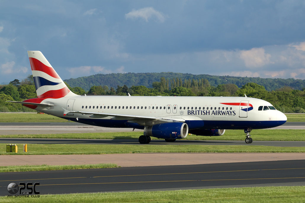 G-MIDX A320-232 1177 British Airways @ Manchester Airport 13.05.2014 © Piti Spotter Club Verona
