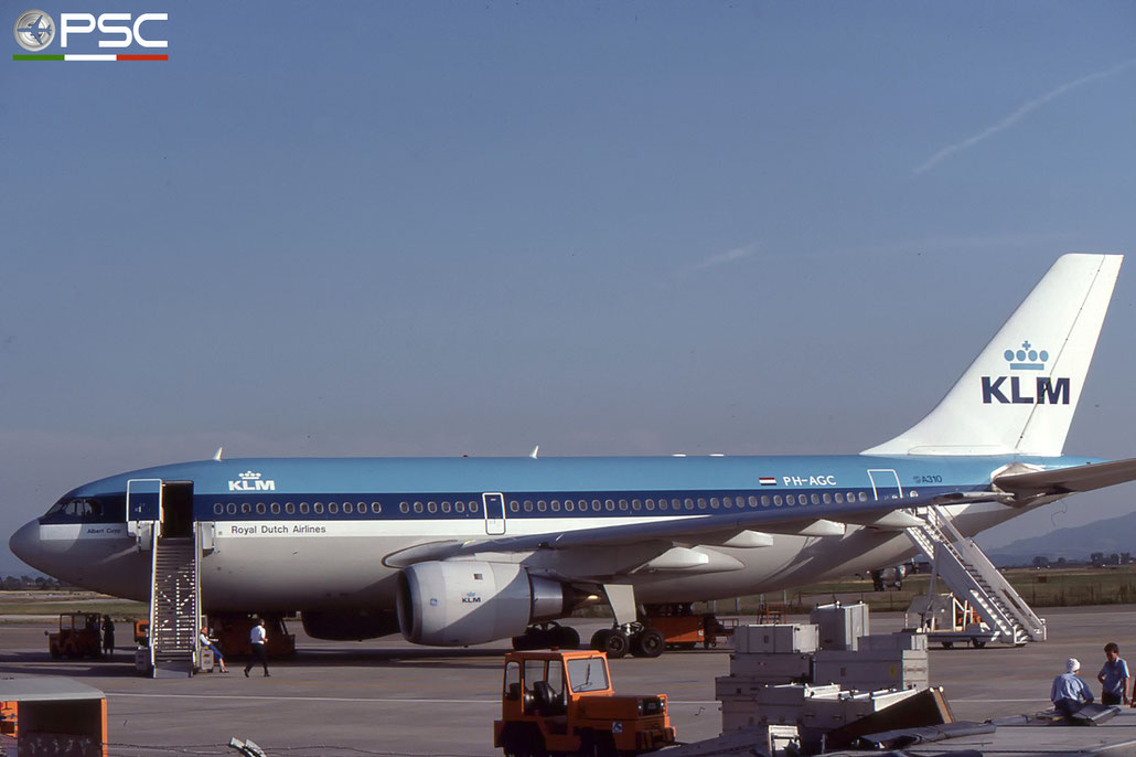 PH-AGC A310-203 248 KLM Royal Dutch Airlines © 2017 courtesy of Marco Ceschi - Piti Spotter Club Verona