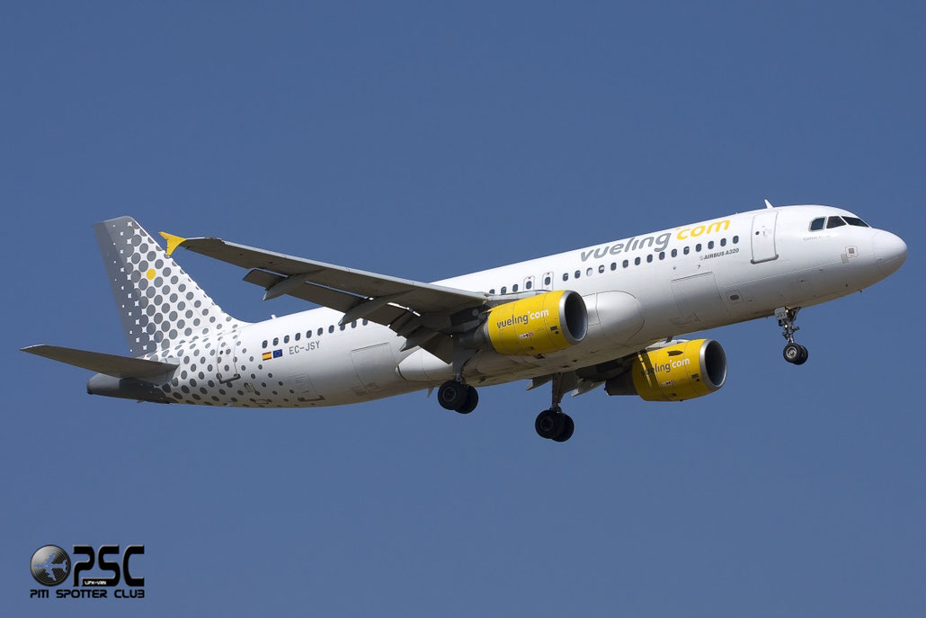 Airbus A320 - MSN 2785 - EC-JSY @ Aeroporto di Verona © Piti Spotter Club Verona