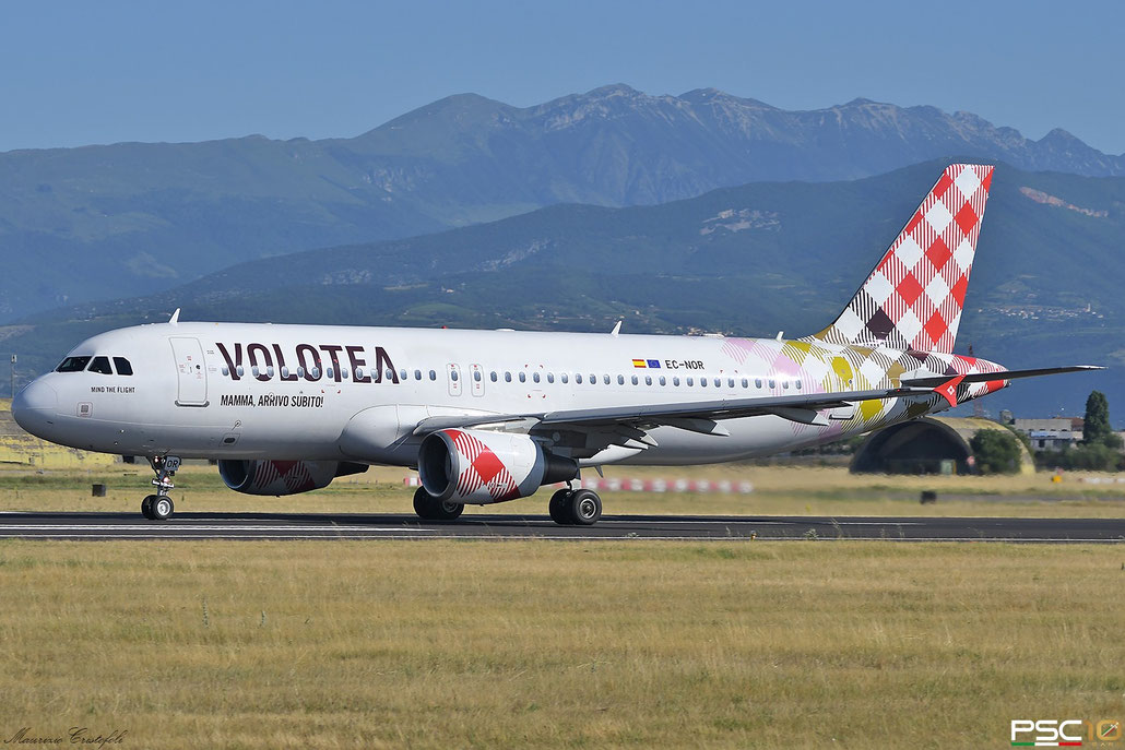 EC-NOR  A320-216  3963  Volotea Air  @ Aeroporto di Verona  06 2022 © Piti Spotter Club Verona