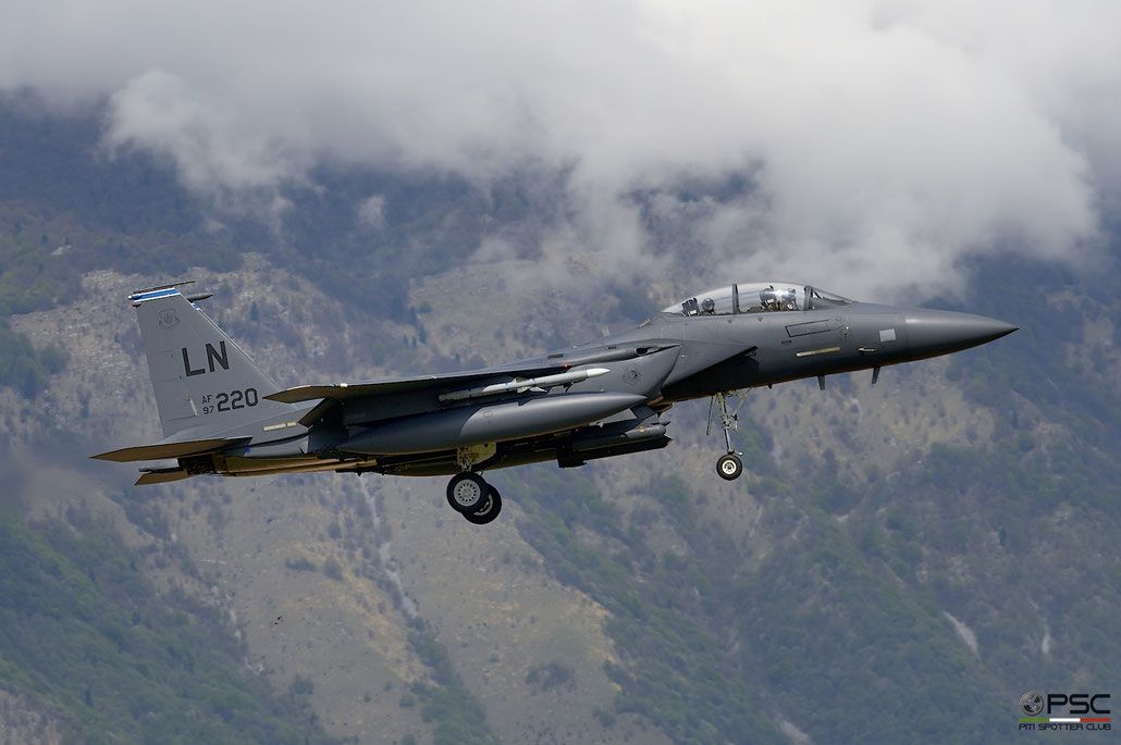 97-0220   F-15E-61-MC  1358/E219  492nd FS © Piti Spotter Club Verona 