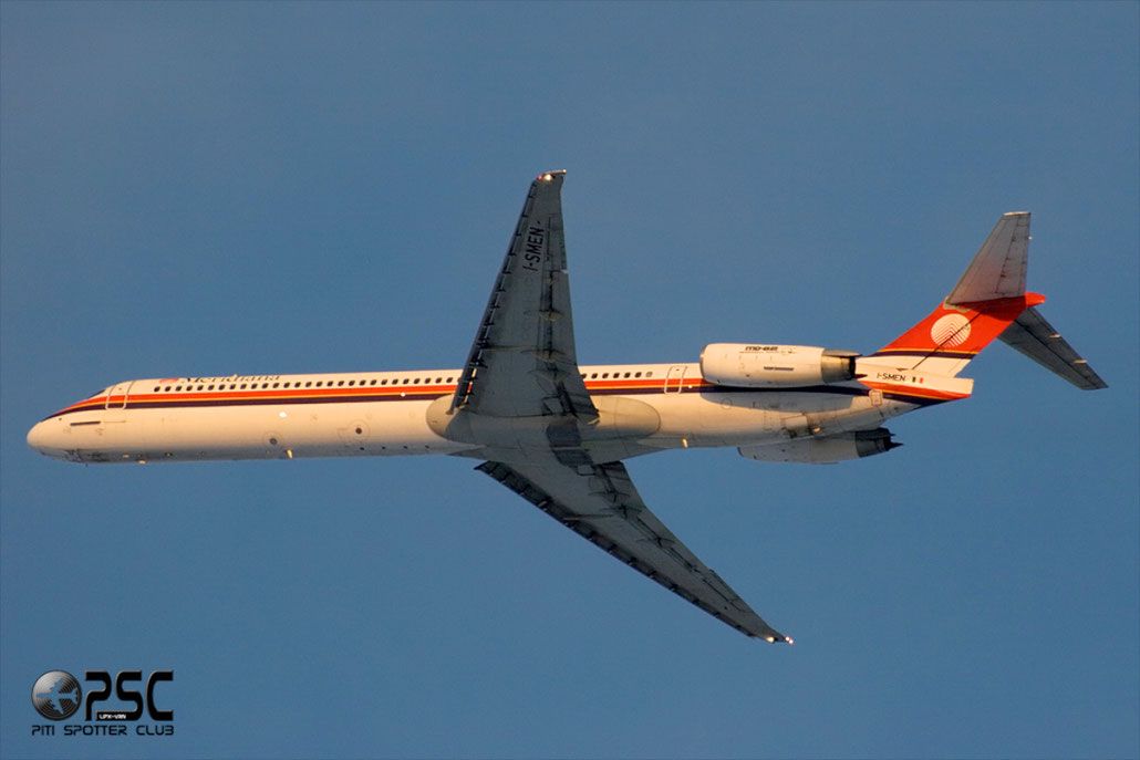 I-SMEN  MD-83  53013/1738  Meridiana  @ Aeroporto di Verona © Piti Spotter Club Verona 
