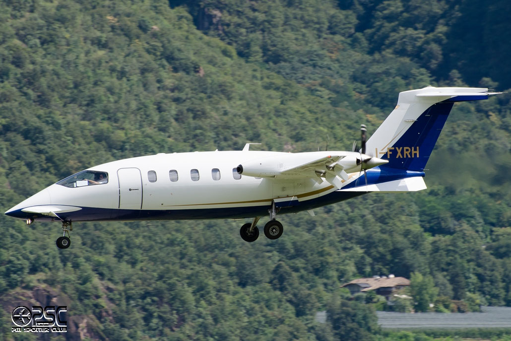 I-FXRH P180 1177 Foxair Srl @ Aeroporto di Bolzano © Piti Spotter Club Verona