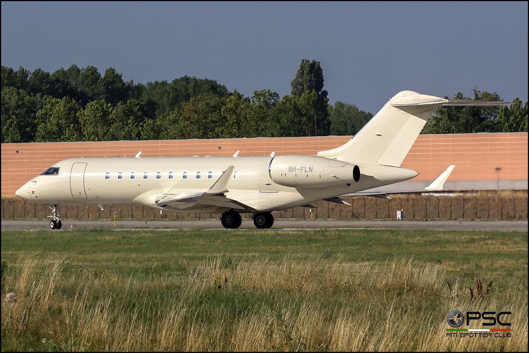 9H-FLN Global Express XRS 9353 Albiniti Aviation Ltd. © Piti Spotter Club Verona