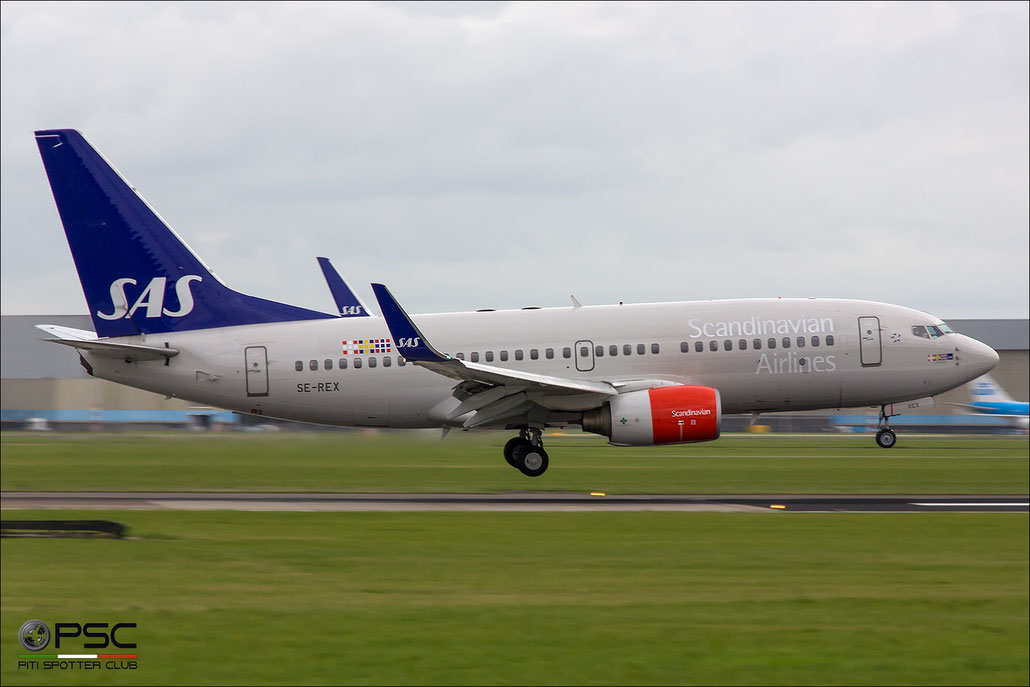 SE-REX B737-76N 33418/1226 SAS Scandinavian Airlines - Scandinavian Airlines System @ Innsbruck Airport 09.2013 © Piti Spotter Club Verona