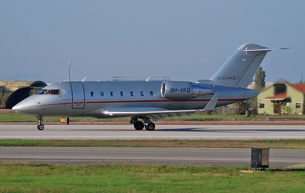 9H-VFD  CL-605  5973  VistaJet Malta @ Aeroporto di Verona 11.2020  © Piti Spotter Club Verona