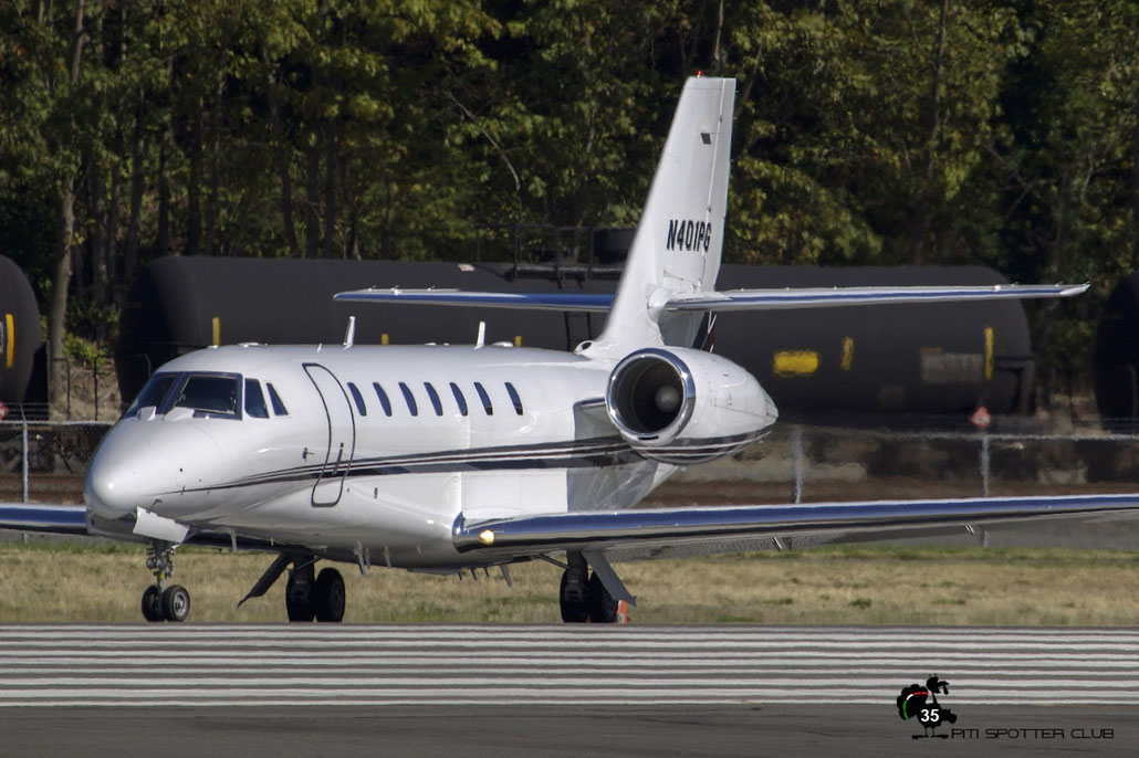 N401PG Ce680 680-0221 Principal Life Assurance Company @ Boeing Field Airport 22.09.2015 © Piti Spotter Club Verona