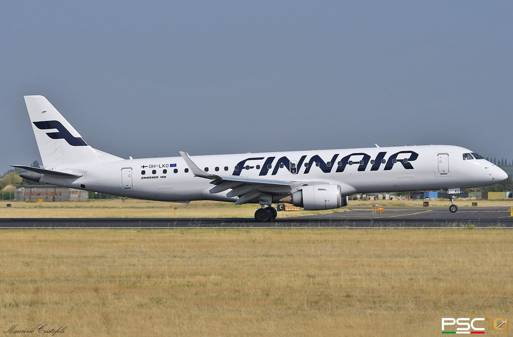 OH-LKO  ERJ190LR  19000267  Finnair  @ Aeroporto di Verona  09 2022 © Piti Spotter Club Verona