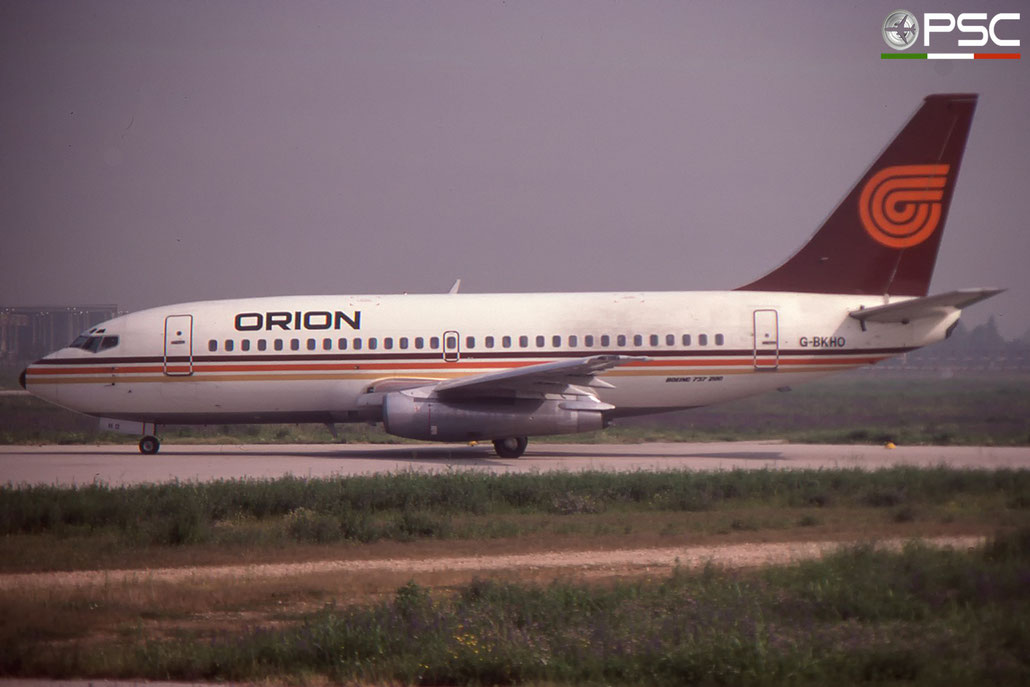 G-BKHO  B737-2T5  22979/950  Orion Airways  @ Aeroporto di Verona © Piti Spotter Club Verona