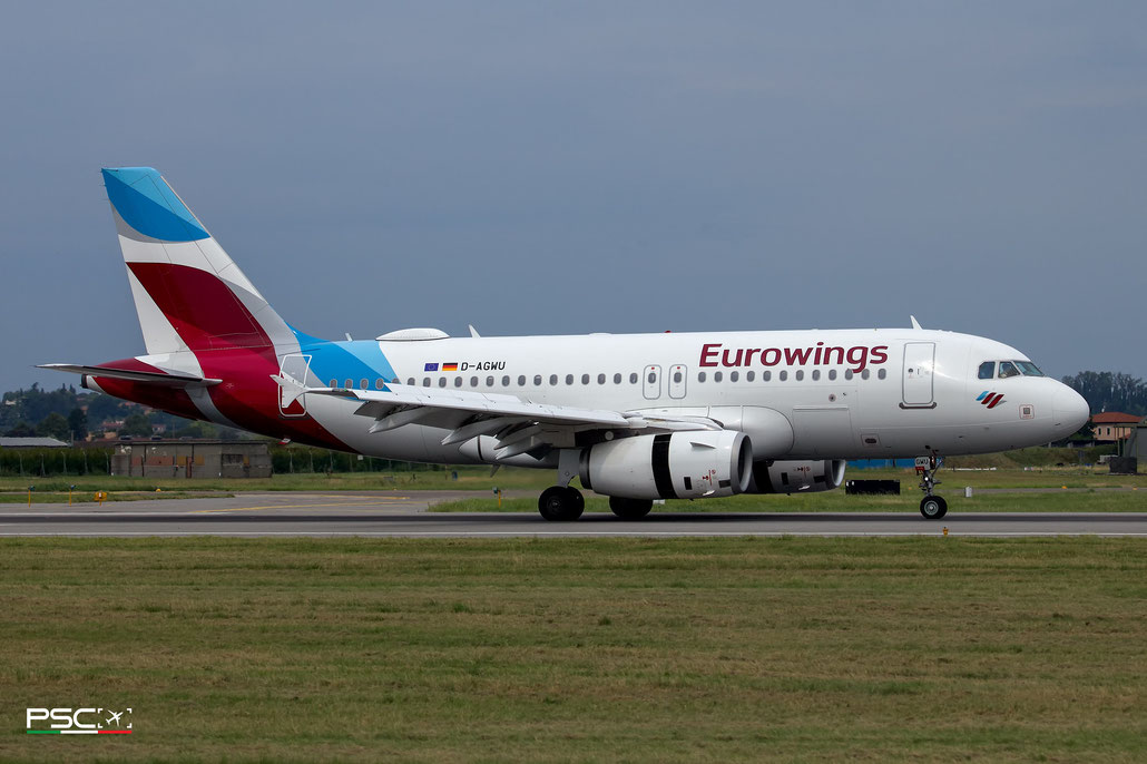 D-AGWU Airbus A319-132 5457  V2524-A5  Eurowings 2013 @ Aeroporto di Verona 08 2025 © Piti Spotter Club Verona