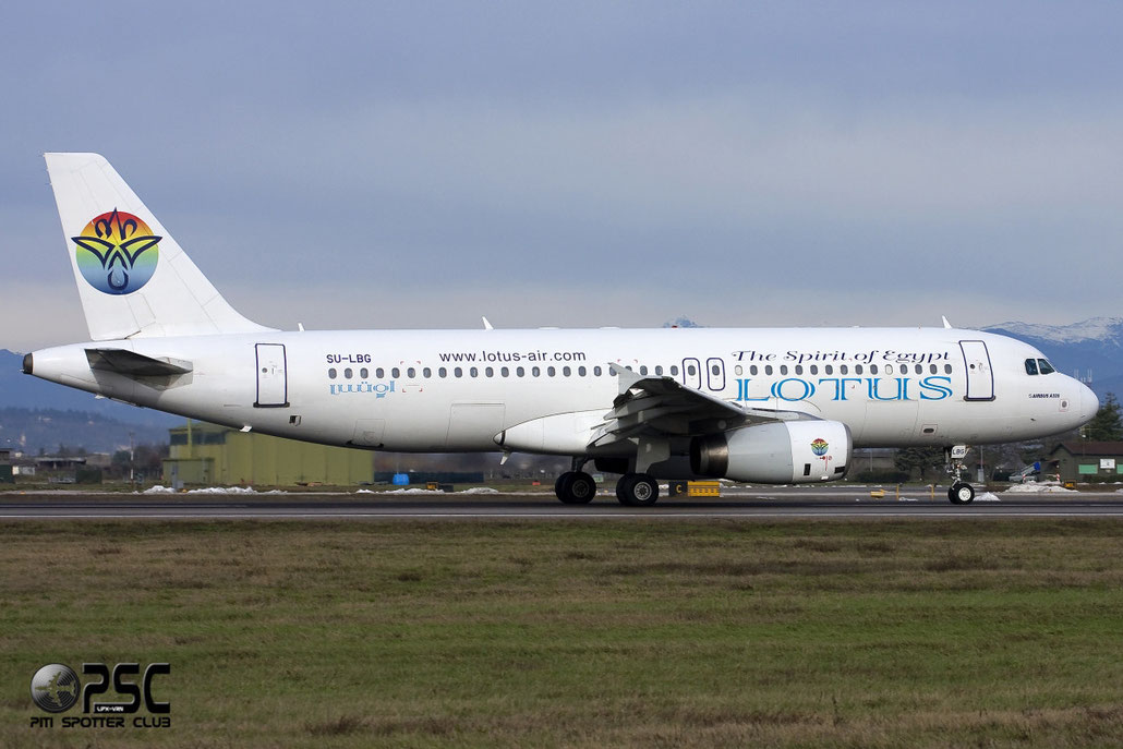 SU-LBG A320-233 743 Lotus Air
