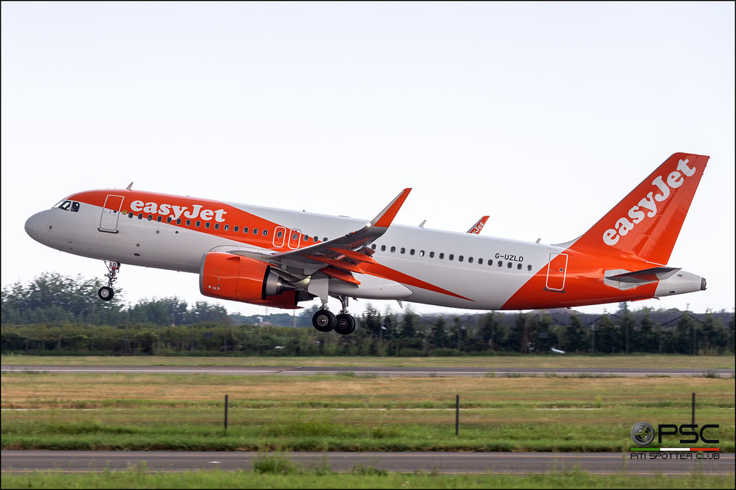 G-UZLD  A320-251N  9036  easyJet  @ Aeroporto di Verona 08.2020  © Piti Spotter Club Verona