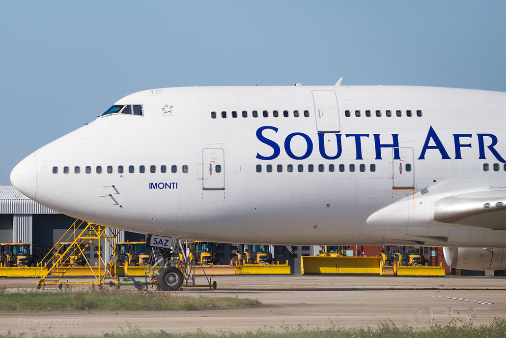 ZS-SAZ B747-444 29119/1187 South African Airways @ London Heathrow Airport 2010 © Piti Spotter Club Verona