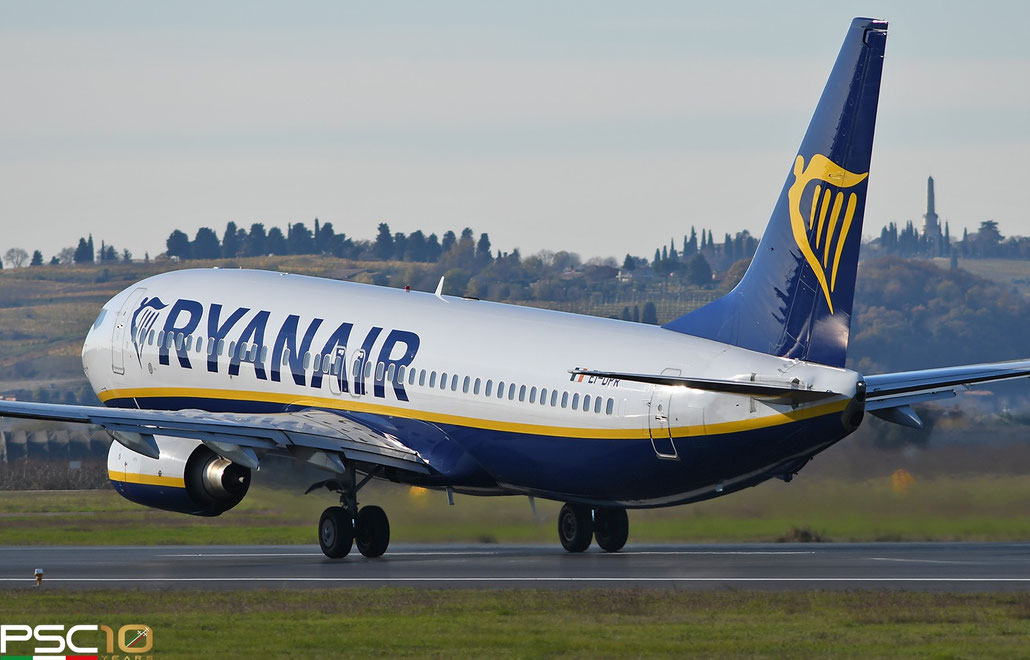 EI-DPR B737-8AS 33614/2219 Ryanair @ Aeroporto di Verona 11 2021 © Piti Spotter Club Verona