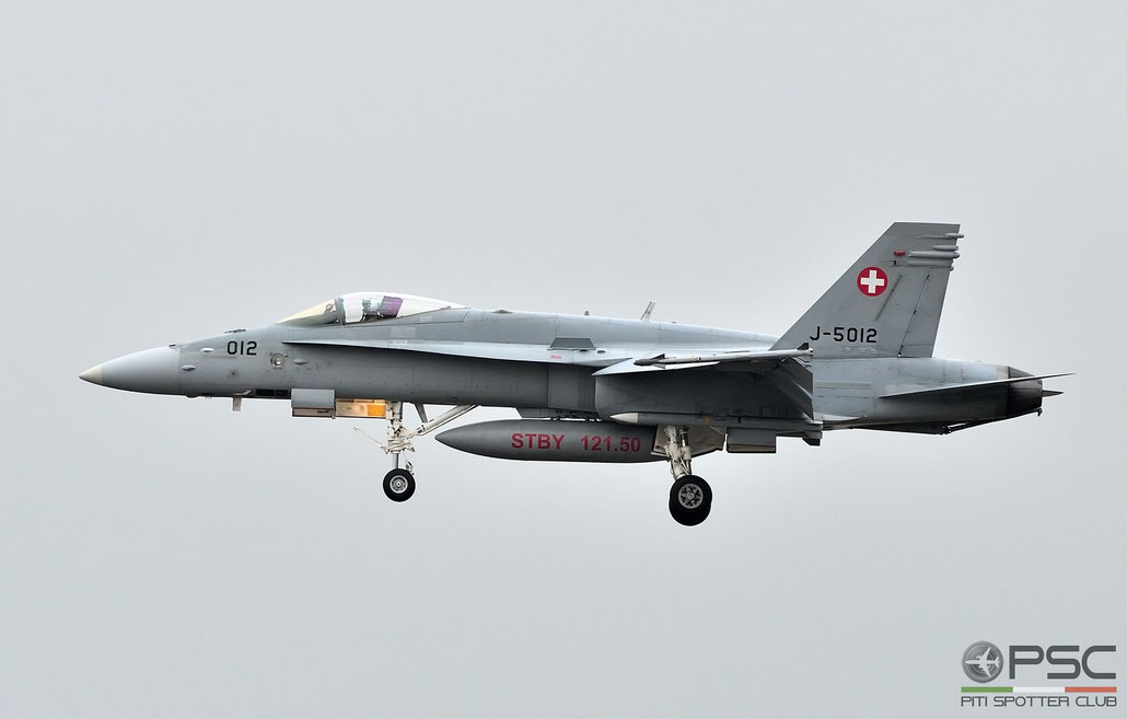 J-5012   F/A-18C-49-MC  1352/SFC012 © Piti Spotter Club Verona 