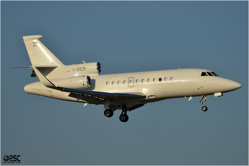 I-DIEM Falcon 900LX 253 CAI - Compagnia Aeronautica Italiana @ Bologna Airport 06.12.2013 © Piti Spotter Club Verona