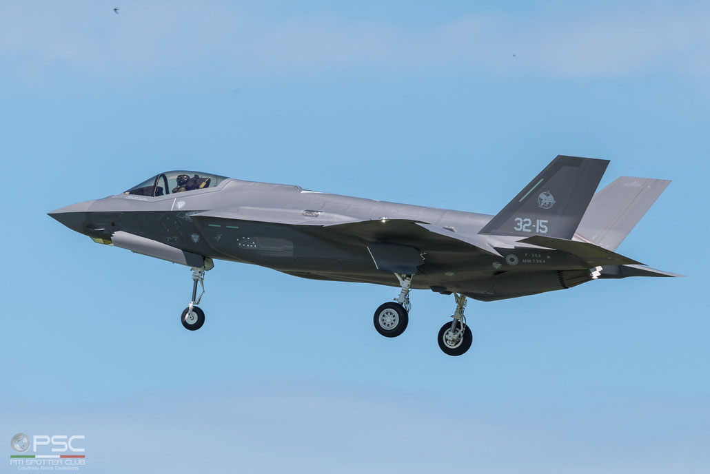 AL-14: F-35A MM7364, 32-15 © Piti Spotter Club Veron