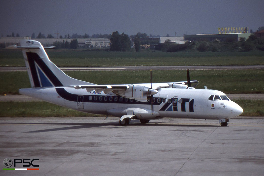 I-ATRJ ATR42-300 057 ATI - Aero Transporti Italiani © 2018 courtesy of Marco Ceschi - Piti Spotter Club Verona