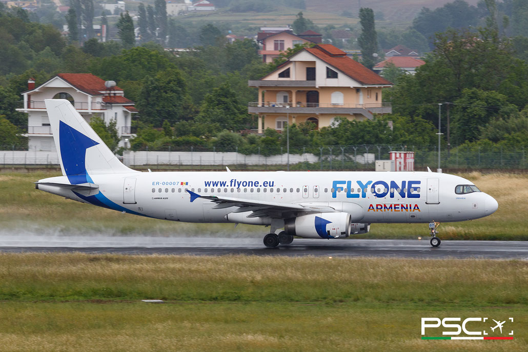 ER-00007 Airbus A320-232 4757  V2527-A5  FlyOne Armenia (Avolon Aerospace) 2011  @ Tirana TIA 05 2026 © Piti Spotter Club Verona