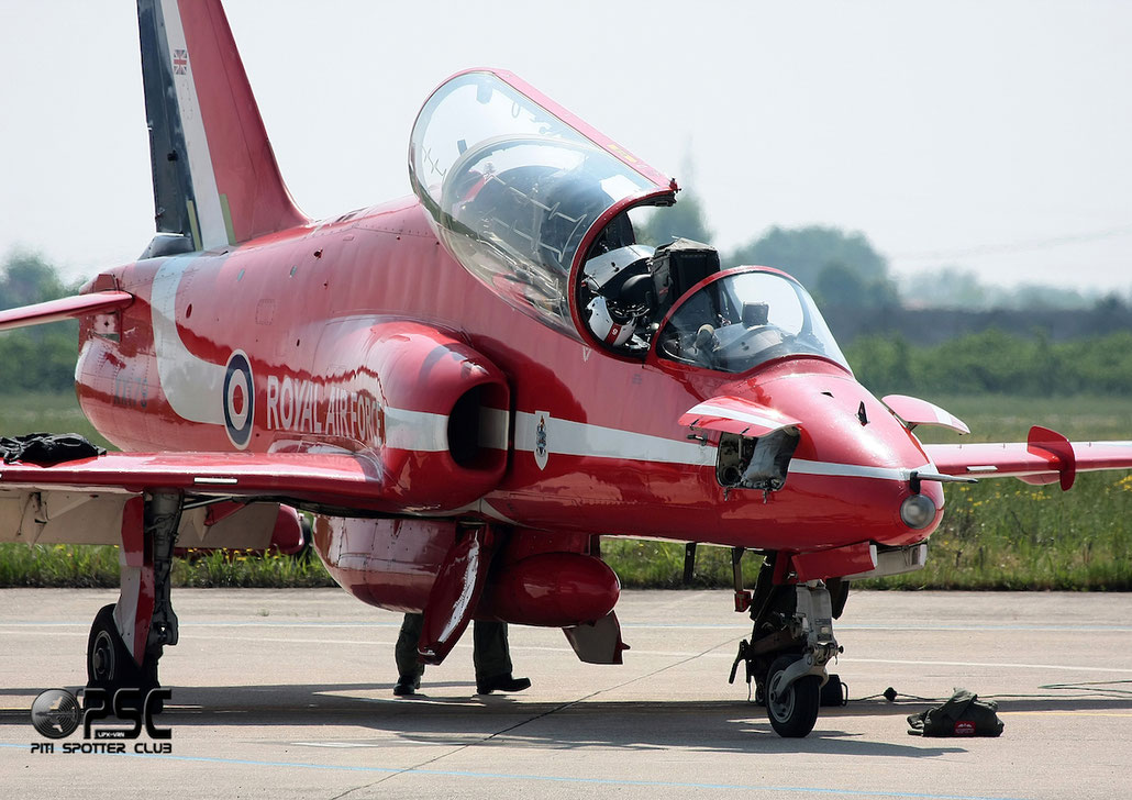 XX179   Hawk T1W  312026/026  Red Arrows  © Piti Spotter Club Verona
