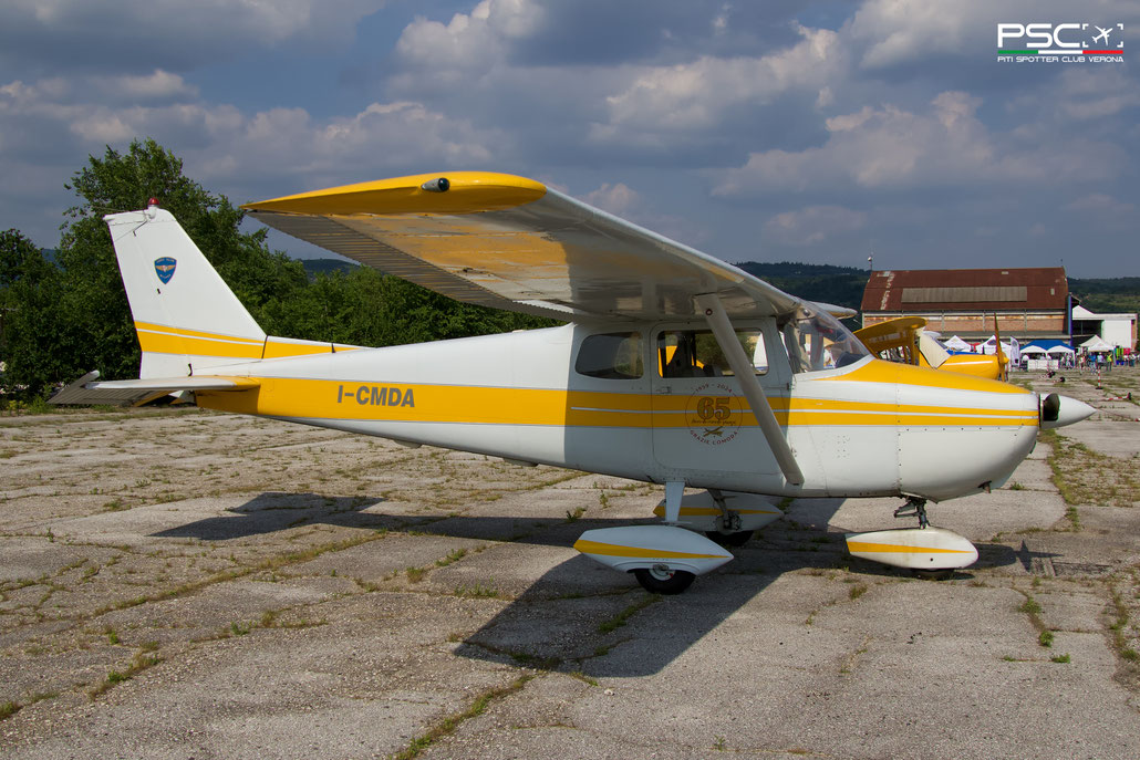 I-CMDA  Cessna 172A · Serial #: 46883 @ Verona Boscomantico 05 2026 © Piti Spotter Club Verona