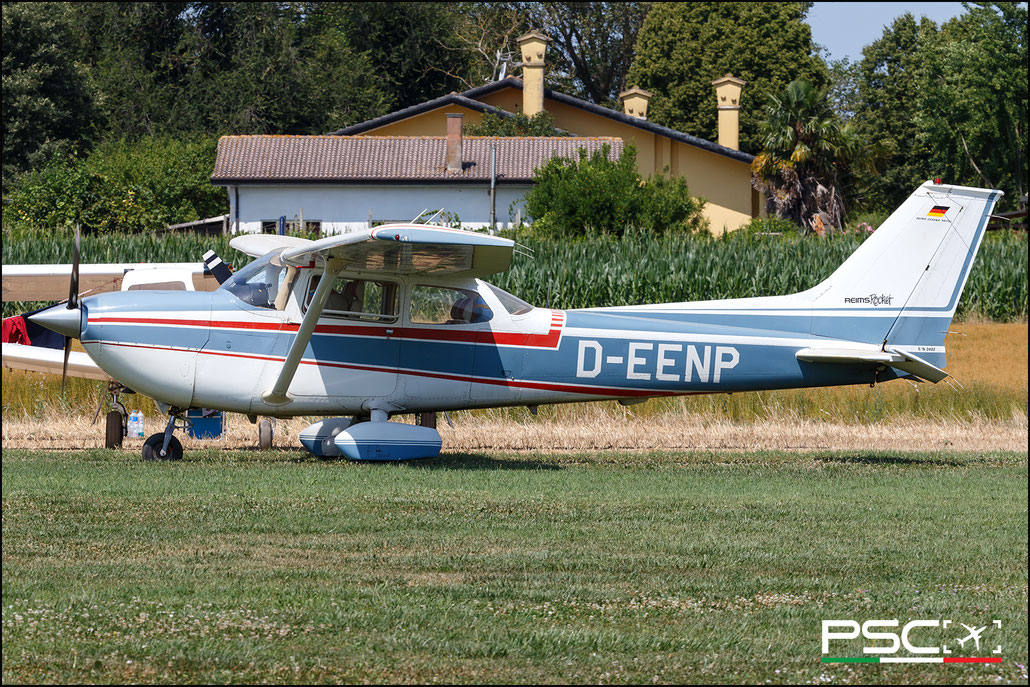 D-EENP Private Reims FR172J Reims Rocket - @ Bagnoli FlyParty 06 2025 © Piti Spotter Club Verona