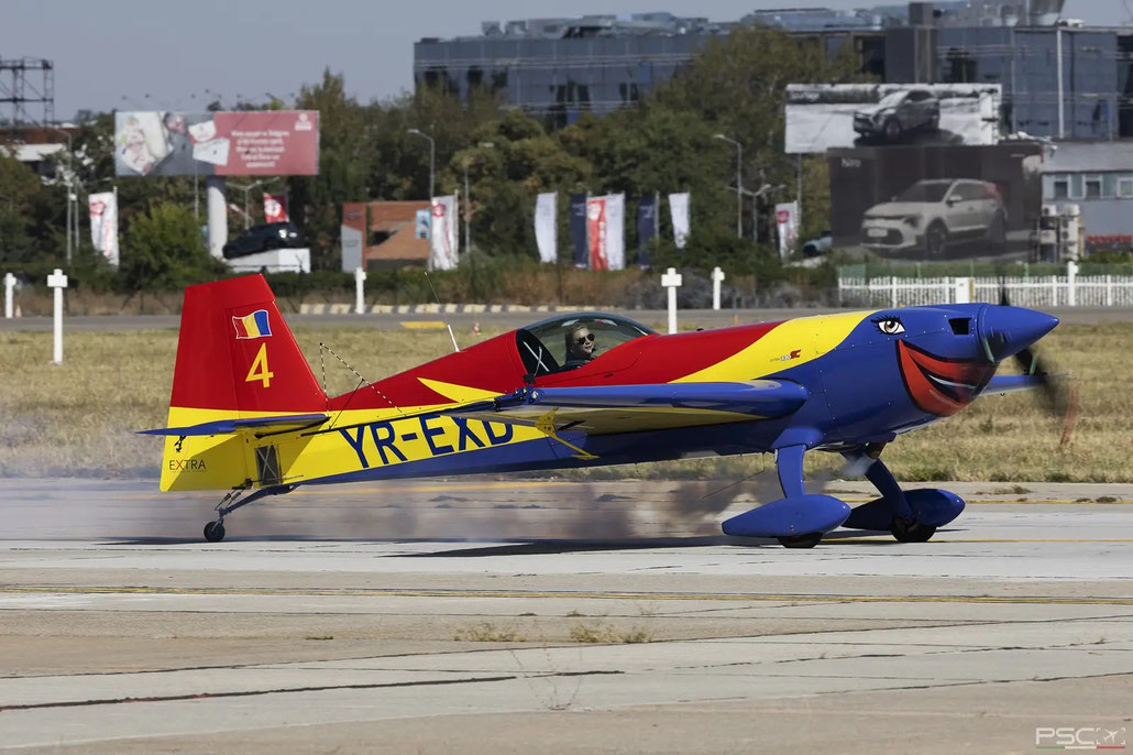 YR-EXD Aeroclubul Romaniei Extra 330SC @ Bucarest BUC 08 2025 © Piti Spotter Club Verona