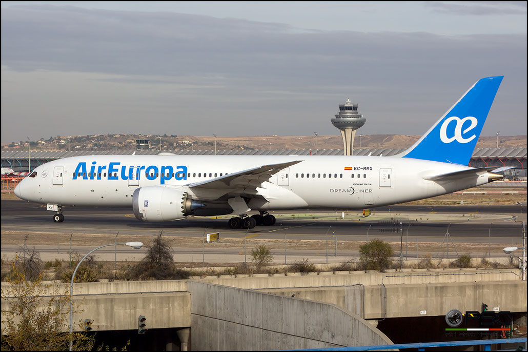 EC-MMX B787-8 36415/505 Air Europa @ Madrid Airport 23.11.2017 © Piti Spotter Club Verona