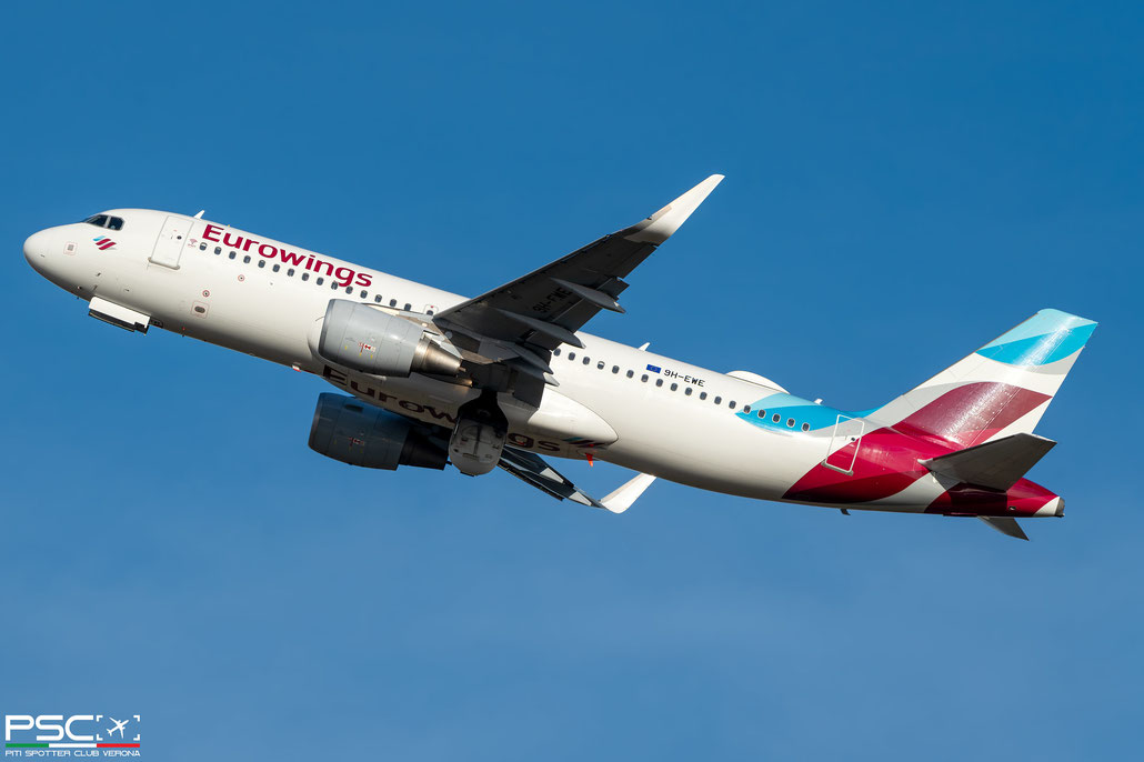 9H-EWE A320-214 7056 Eurowings Europe @ Colonia/Bonn 02.2024 © Piti Spotter Club Verona