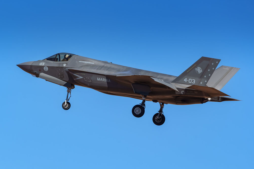 MM7454 4-03 F-35B BL-4 Gruppo Aerei Imbarcati © Archivio Piti Spotter Club Verona