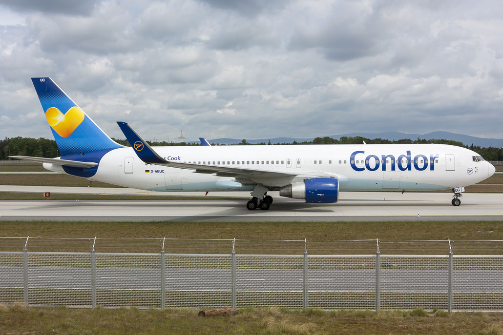 D-ABUC B767-330ER 26992/470 Condor Flugdienst @ Frankfurt Airport 08.05.2015 © Piti Spotter Club Verona