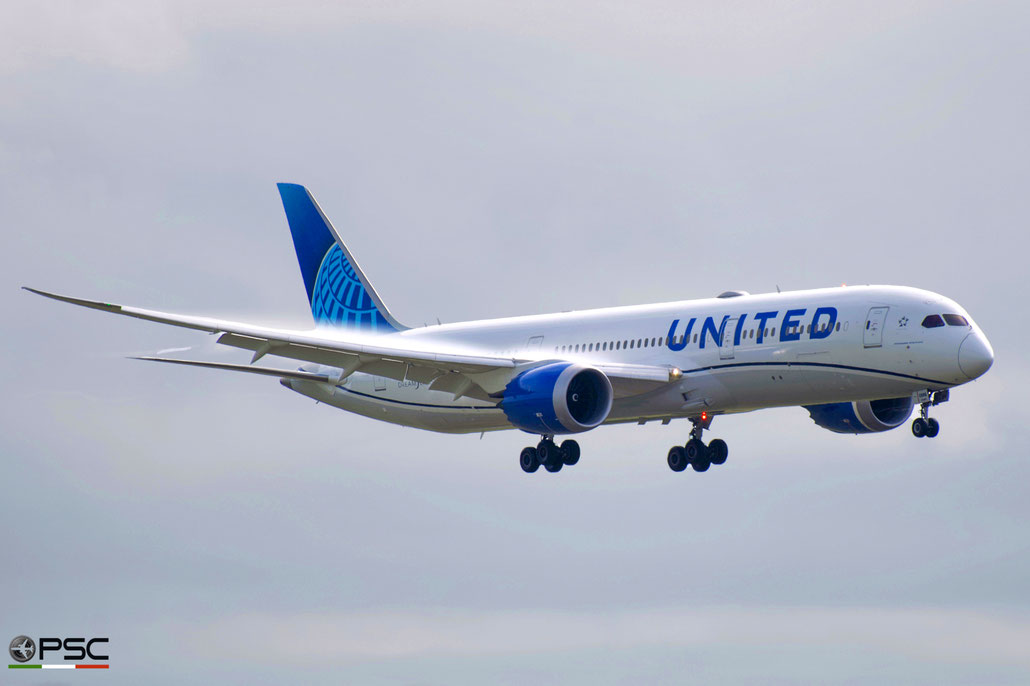 N19986 B787-9 66145/1054 United Airlines @ Brisbane Airport - 11/2023 - per gentile concessione di Maurizio Martinelli  ©  Piti Spotter Club Verona