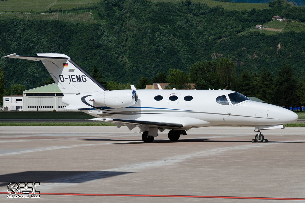 D-IEMG Ce510 510-0274 Emfly GmbH @ Aeroporto di Bolzano © Piti Spotter Club Verona