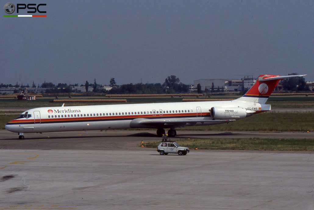 EC-EMG MD-83 49626/1538 Meridiana Air © 2018 courtesy of Marco Ceschi - Piti Spotter Club Verona