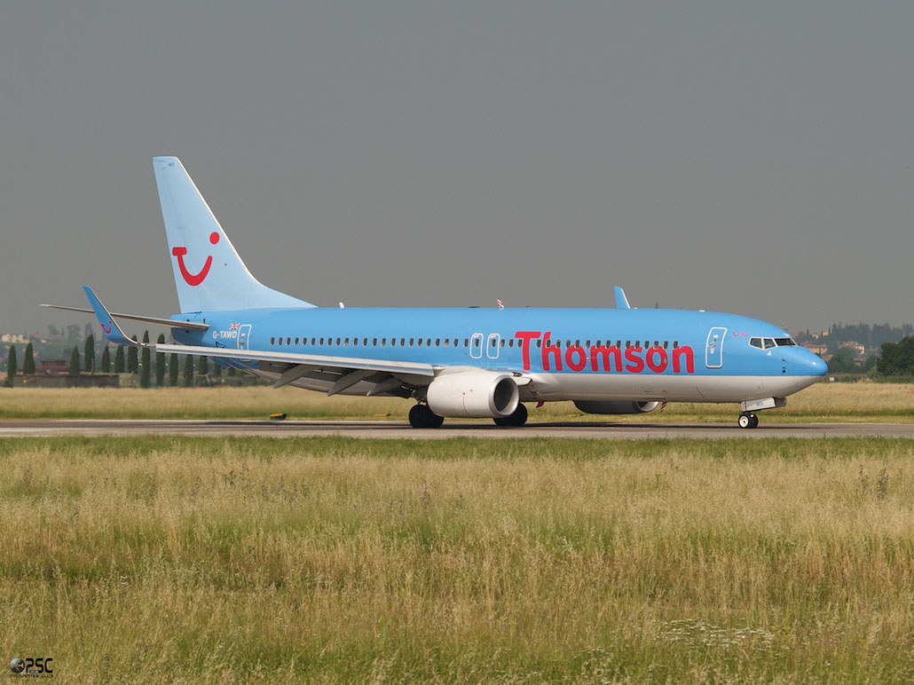 Boeing 737 Next Gen - MSN 37265 - G-TAWD  @ Aeroporto di Verona © Piti Spotter Club Verona