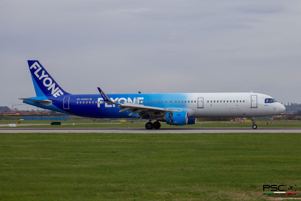 ER-00003 Airbus A321-211 6979  cfm56-5B3/3  FlyOne Airlines (Avolon Aerospace) 2016  @ Verona Villafranca 03 2026 © Piti Spotter Club Verona