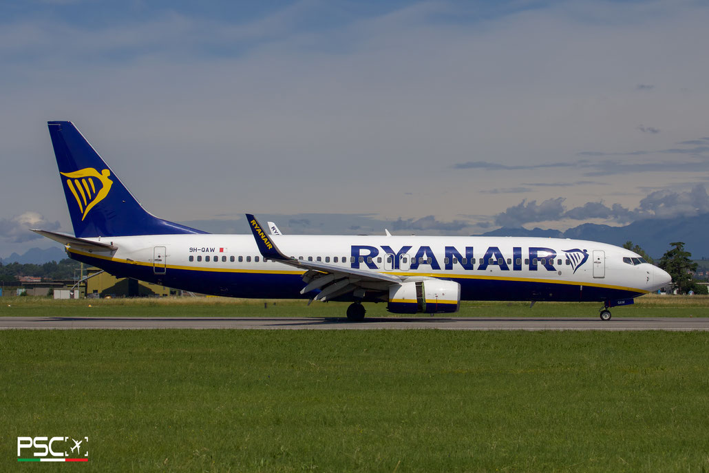 9H-QAW Boeing 737-8AS 44698 5352 cfm56-7B26E  Malta Air 2015 @ Aeroporto di Verona 06 2024 © Piti Spotter Club Verona